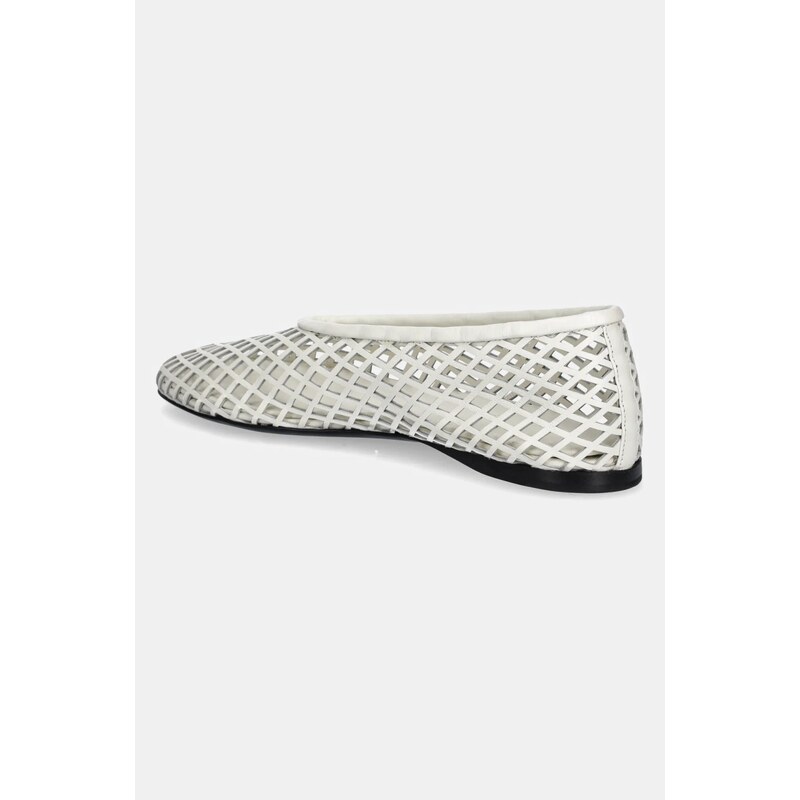 Proenza Schouler balerini de piele Tee culoarea bej, SH251015A