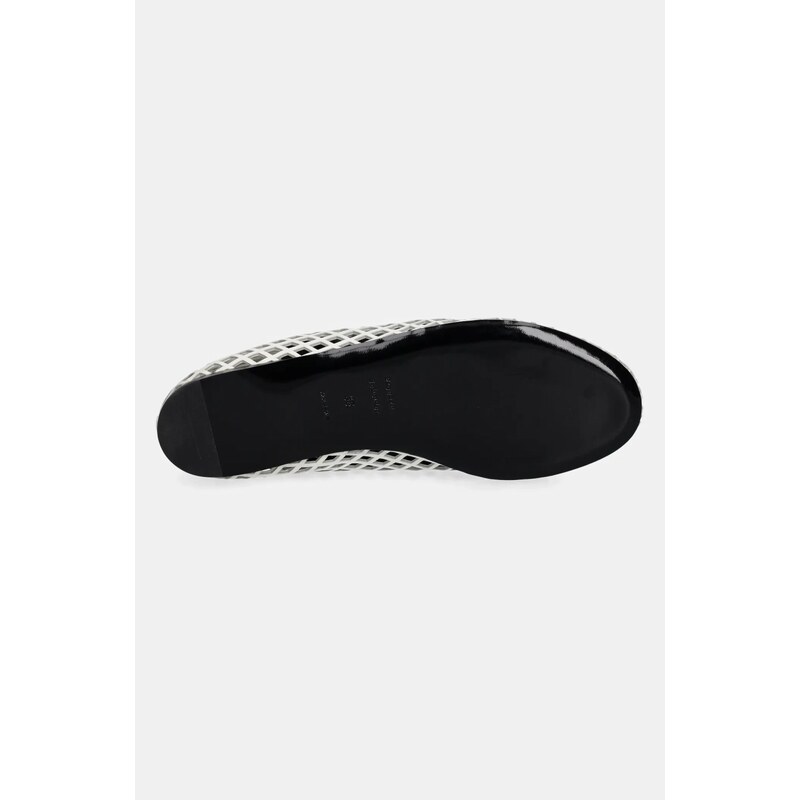 Proenza Schouler balerini de piele Tee culoarea bej, SH251015A