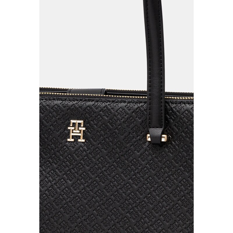 Tommy Hilfiger geantă culoarea negru, AW0AW16948