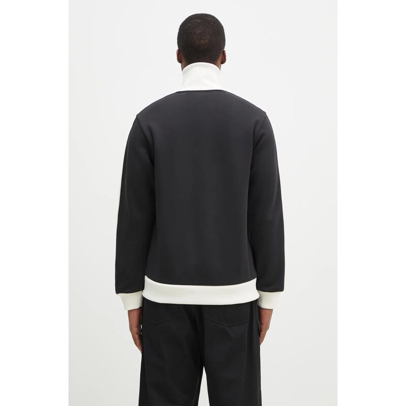 adidas Originals bluza Premium Tracktop barbati, culoarea negru, cu imprimeu, JC6353