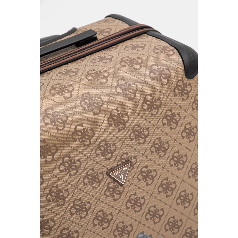 Guess valiză BERTA 70x45x33 cm culoarea bej, TWO868 89880