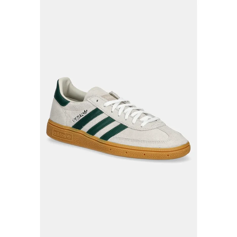 adidas Originals sneakers din piele intoarsă Handball Spezial W culoarea gri, JS0242