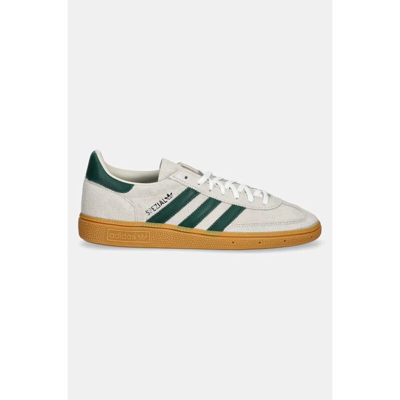 adidas Originals sneakers din piele intoarsă Handball Spezial W culoarea gri, JS0242