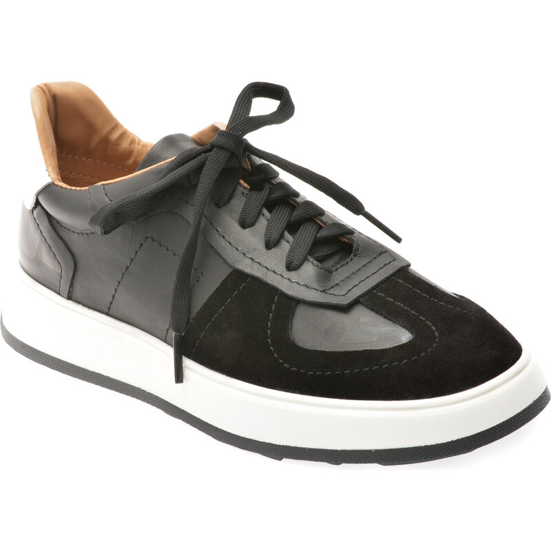 Pantofi sport FLAVIA PASSINI negri, T6, din piele naturala