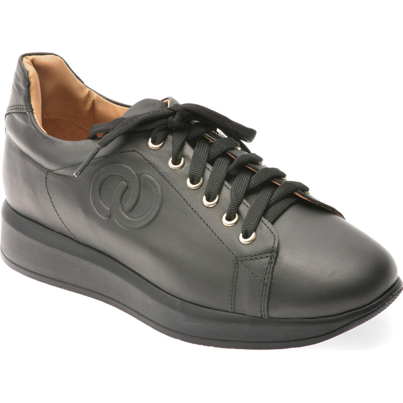 Pantofi sport FLAVIA PASSINI negri, P1, din piele naturala