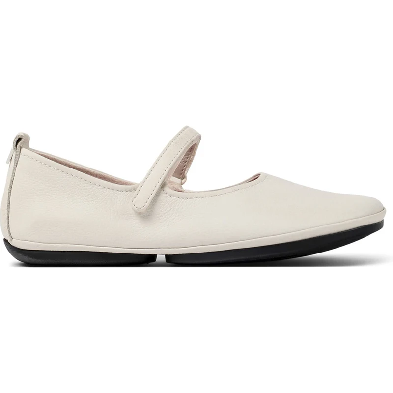 Camper K201365 Right Nina Ladies Mary Jane Flat, Black