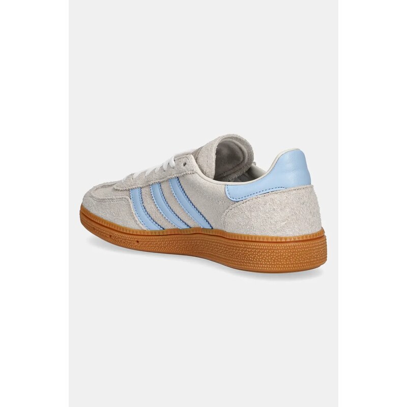adidas Originals sneakers din piele intoarsă Handball Spezial W femei, culoarea gri, JS0241