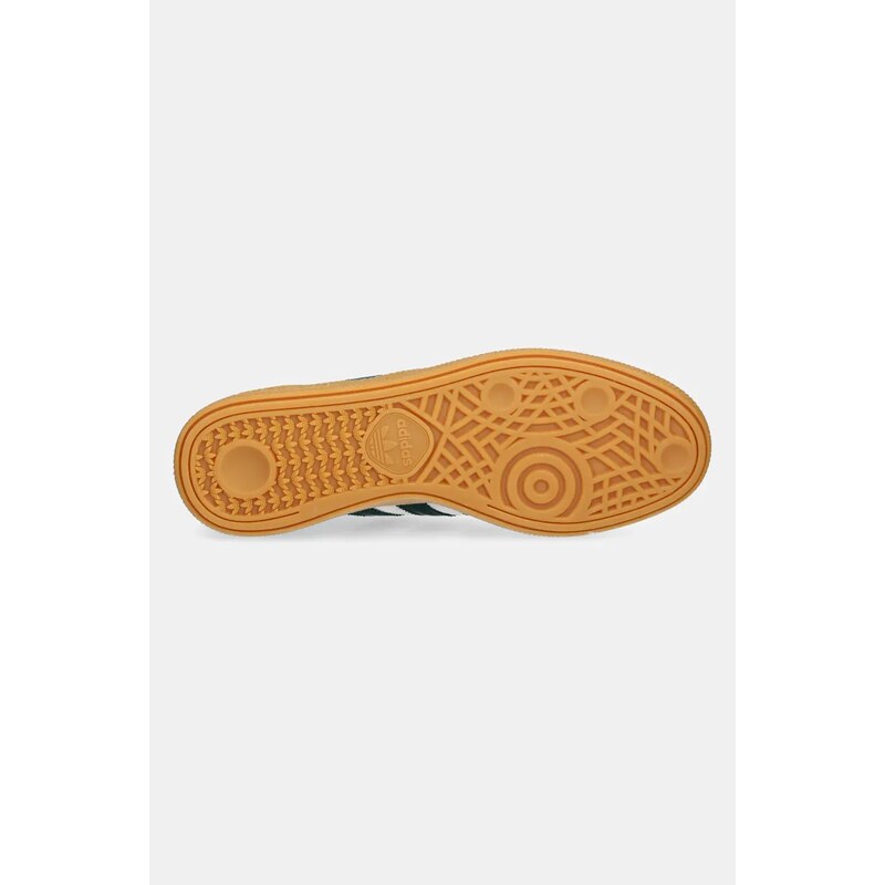 adidas Originals sneakers din piele intoarsă Handball Spezial W culoarea gri, JS0242
