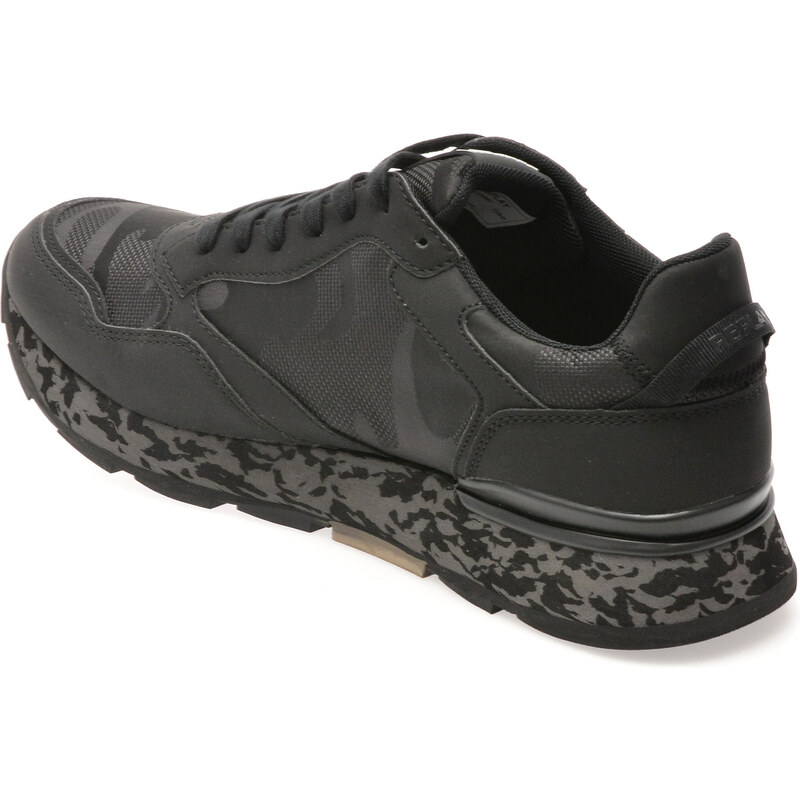 Pantofi sport REPLAY negri, GMS68, din material textil