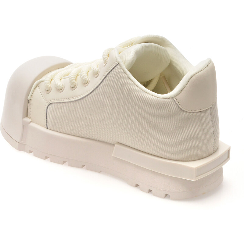 Pantofi sport GRYXX albi, 10211, din material textil