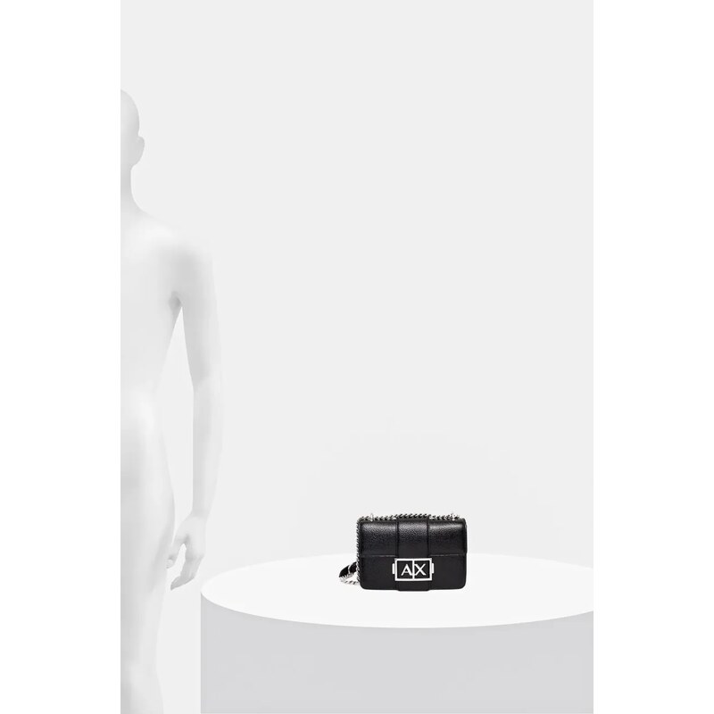 Armani Exchange poseta culoarea negru, XW000071 AF11898