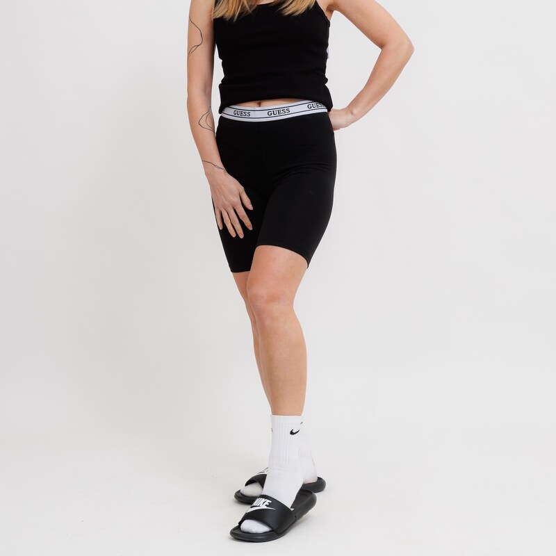 Guess New Aline Short Eco Str Jersey BLACK