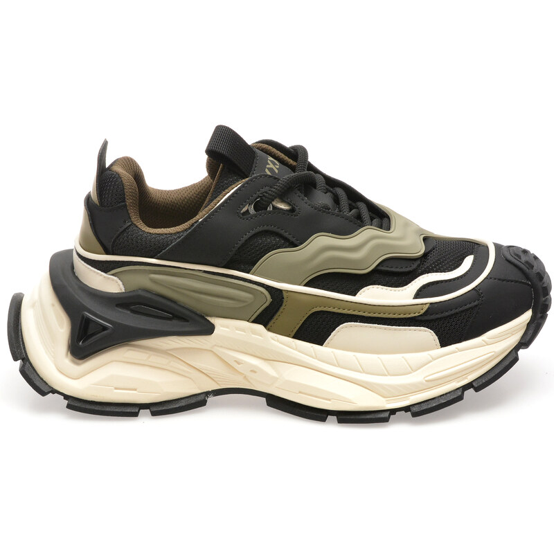 Pantofi sport GRYXX negri, 3832, din material textil