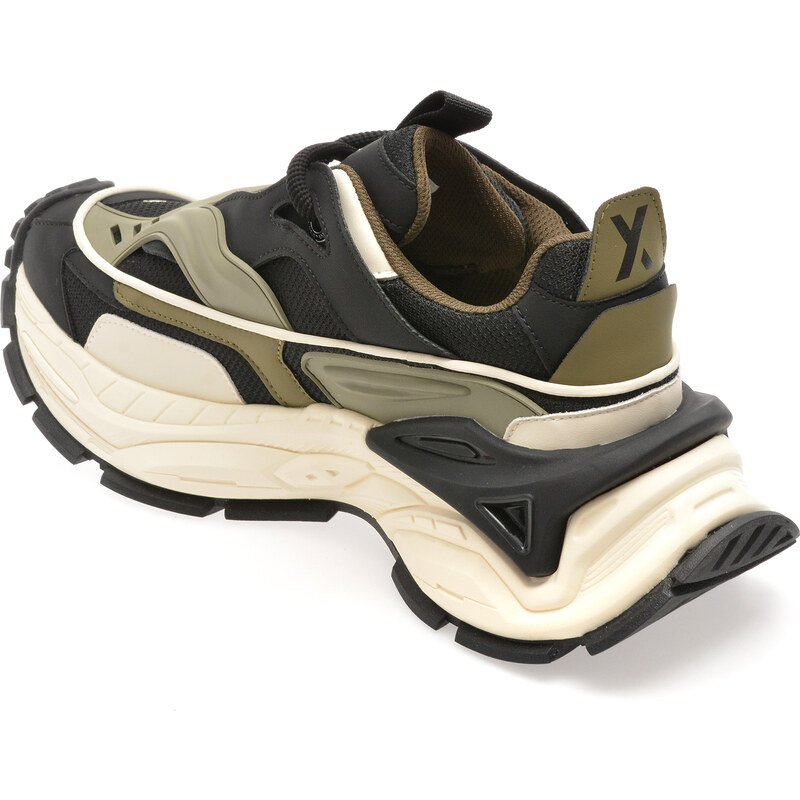 Pantofi sport GRYXX negri, 3832, din material textil