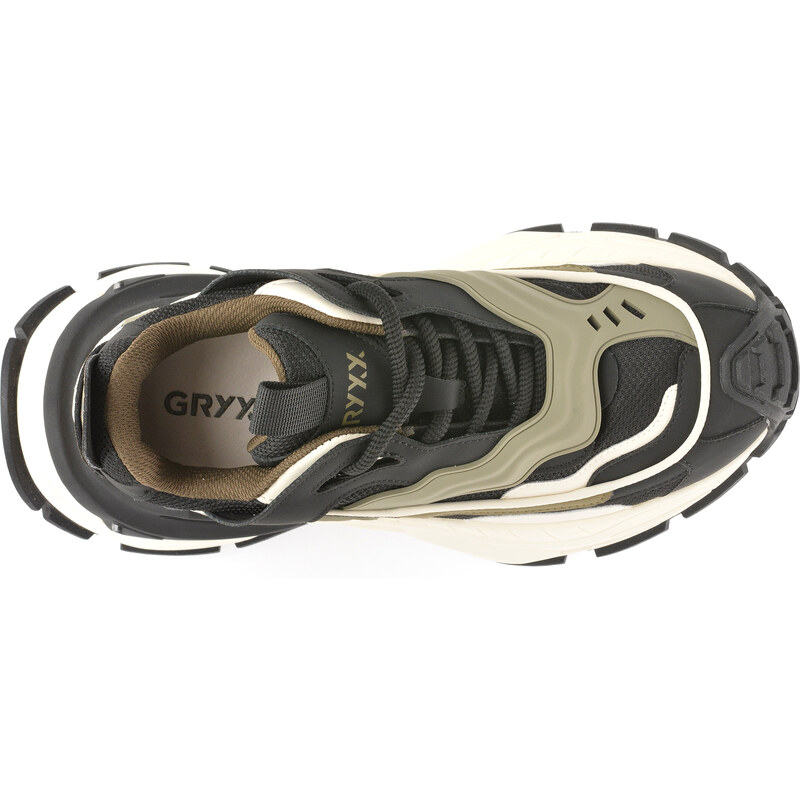 Pantofi sport GRYXX negri, 3832, din material textil