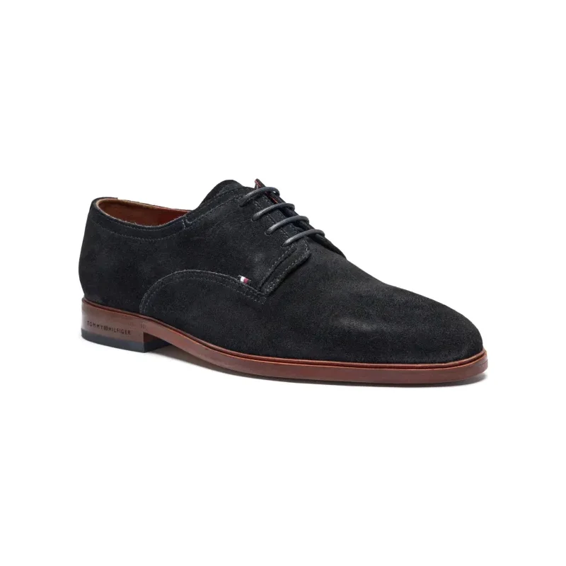 Tommy Hilfiger De piele pantofi derby THUNIT SUEDE SHOE