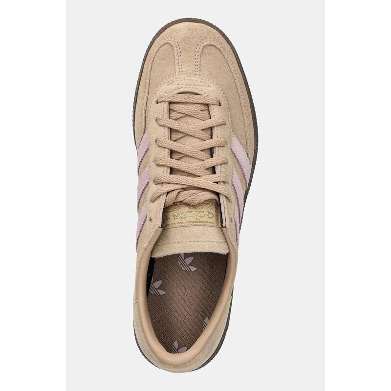adidas Originals sneakers din piele intoarsă Handball Spezial culoarea bej, JI2651
