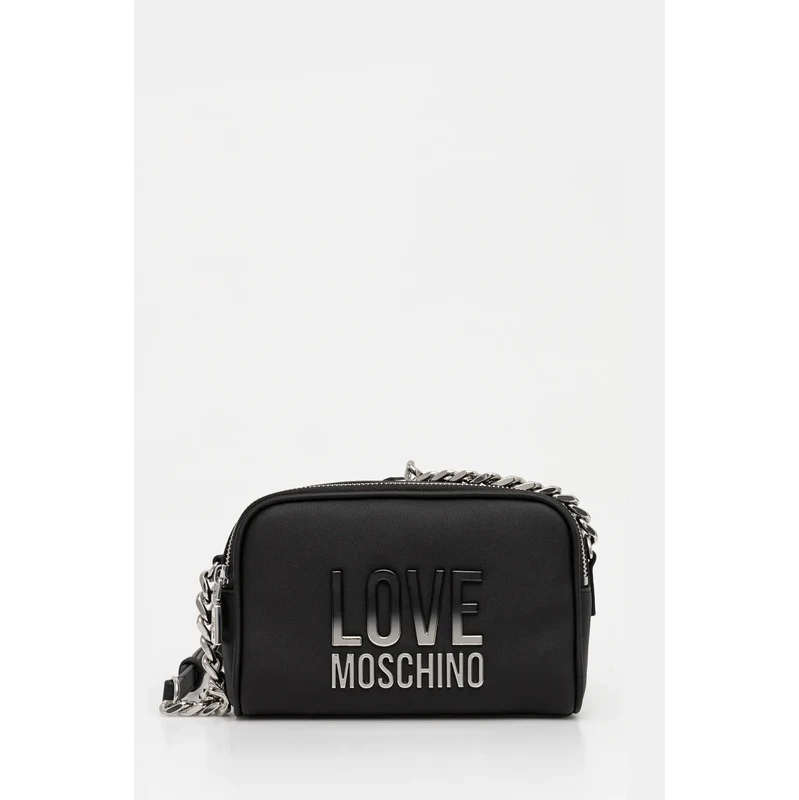 Love Moschino geantă culoarea negru, JC4255PP0MKD000B