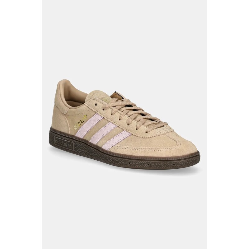 adidas Originals sneakers din piele intoarsă Handball Spezial culoarea bej, JI2651