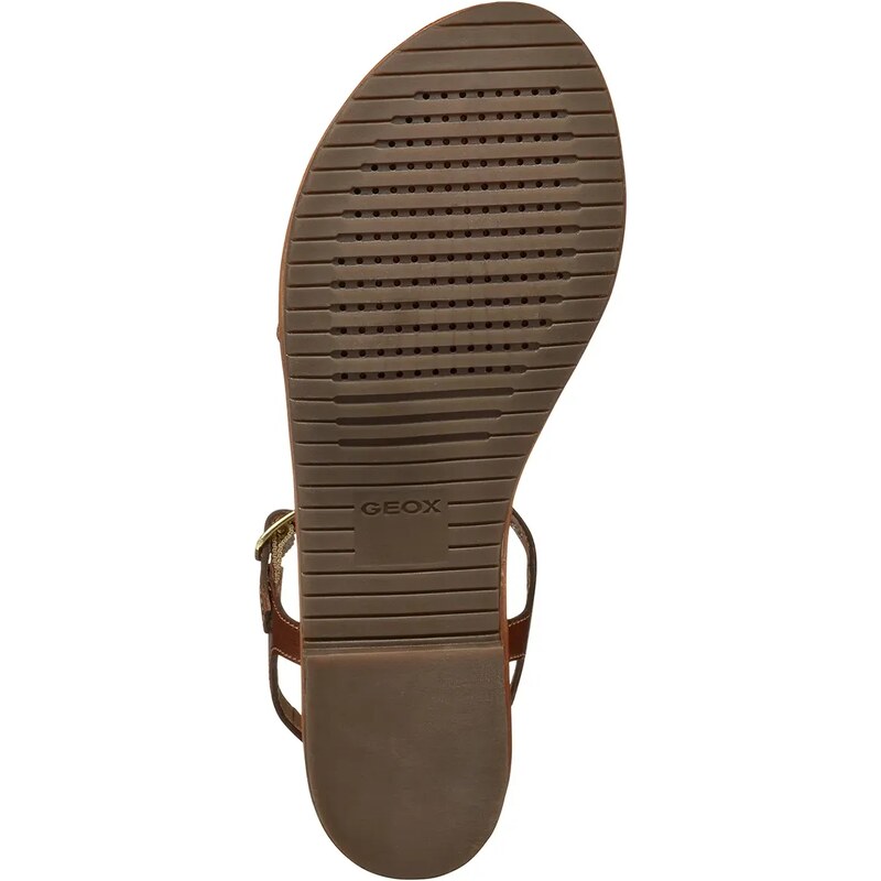 Geox sandale de piele D SOZY S femei, culoarea portocaliu, D55LXJ 0KY81 C2T5F
