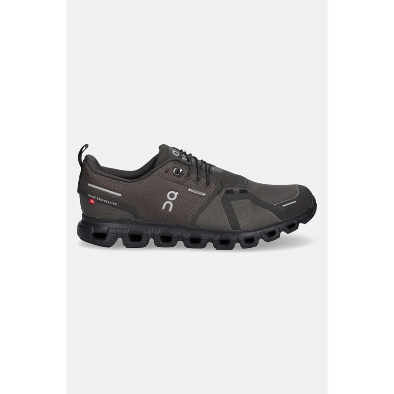 ON running sneakers CLOUD 6 WP barbati, culoarea verde, 3MF10063029