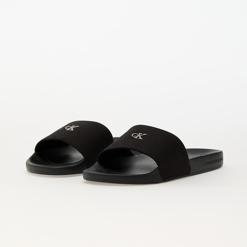 Calvin Klein Jeans Slide Monogram Hardw Black