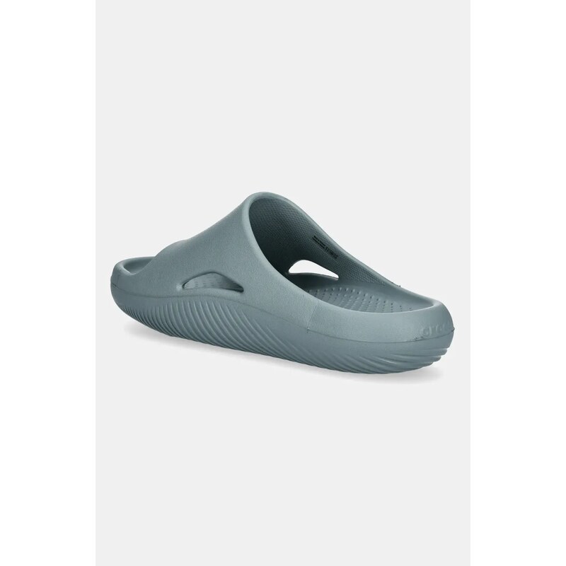 Crocs papuci Mellow Recovery Slide culoarea verde, 208392.0YO