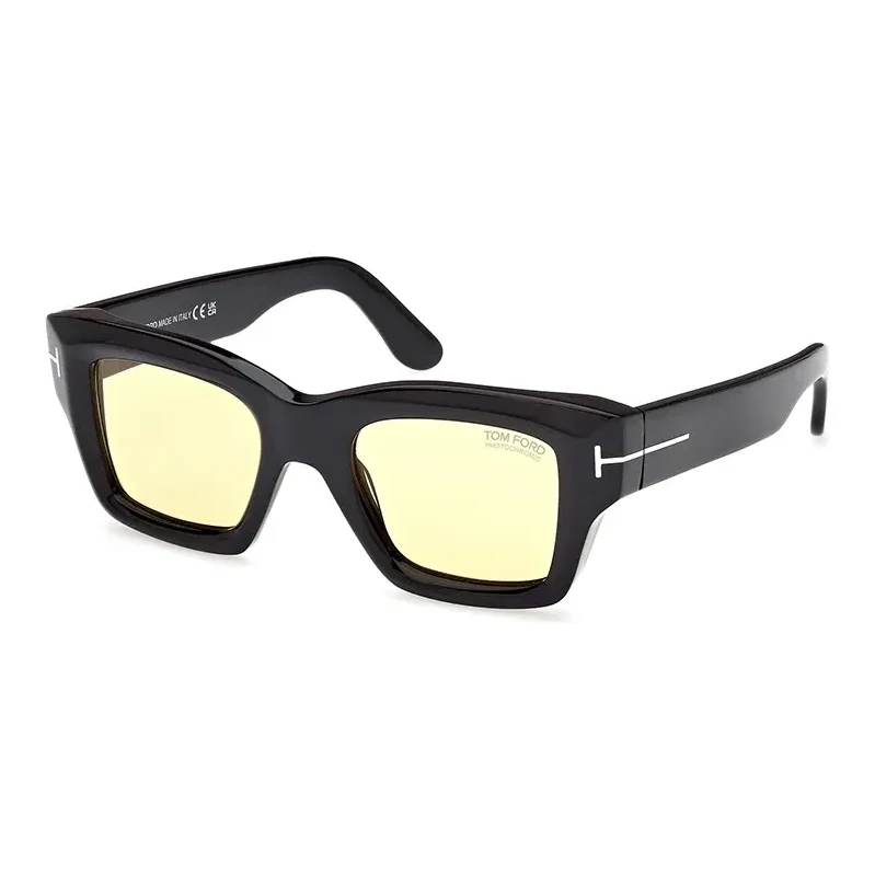 Tom Ford ochelari de soare Ilias bărbați, culoarea negru, FT1154_5001E