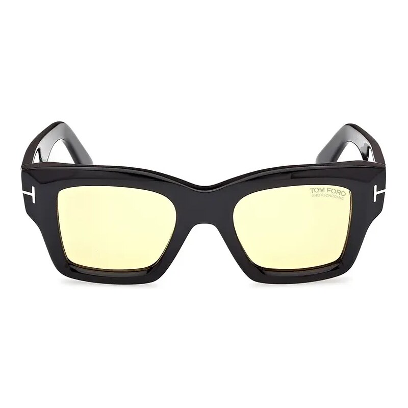 Tom Ford ochelari de soare Ilias bărbați, culoarea negru, FT1154_5001E