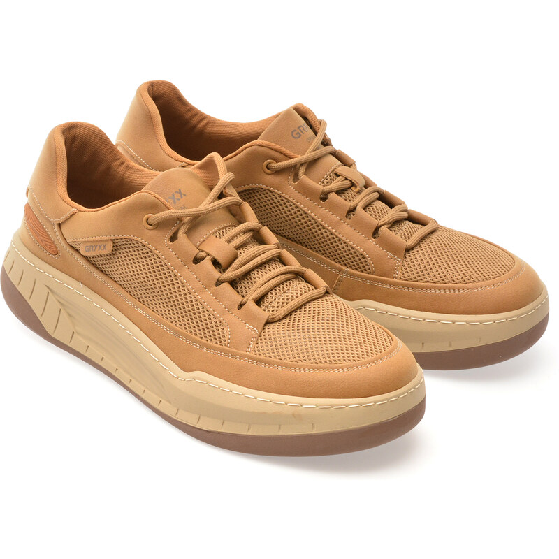 Pantofi sport GRYXX maro, 80028, din material textil