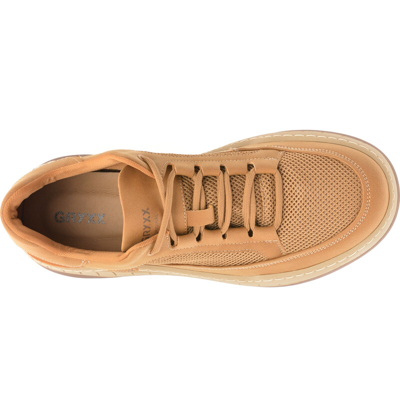Pantofi sport GRYXX maro, 80028, din material textil