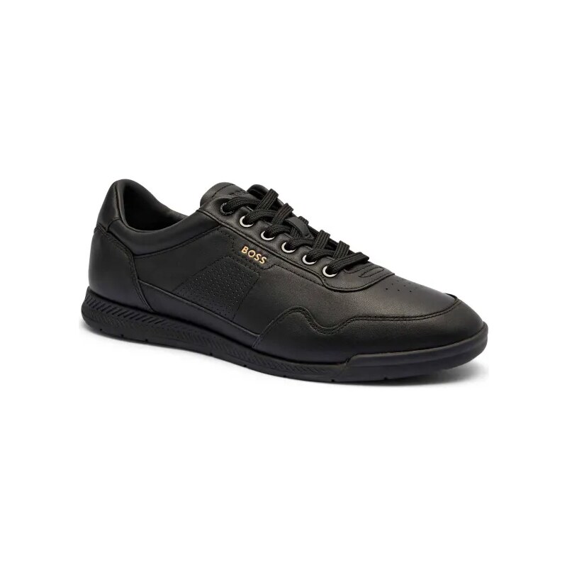 BOSS BLACK De piele sneakers Titanium SL_ltpf