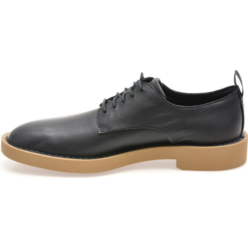 Pantofi CLARKS bleumarin, MARTOCK LACE, din piele naturala