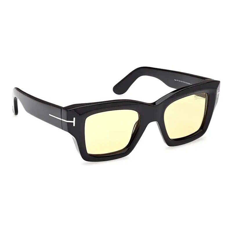 Tom Ford ochelari de soare Ilias bărbați, culoarea negru, FT1154_5001E