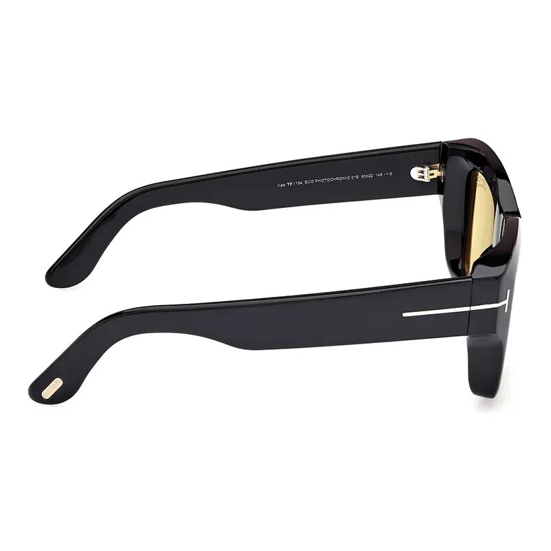 Tom Ford ochelari de soare Ilias bărbați, culoarea negru, FT1154_5001E