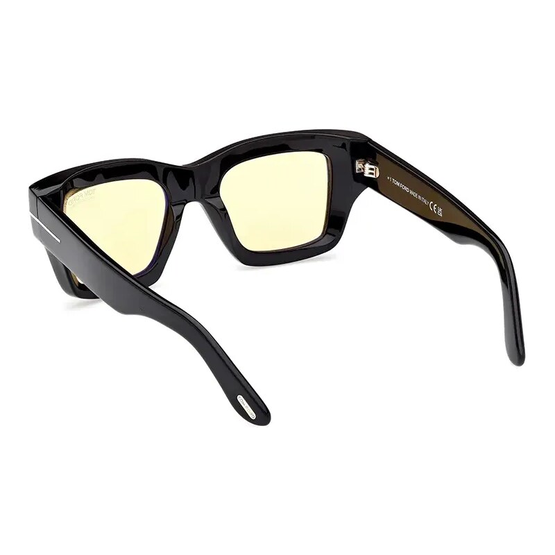 Tom Ford ochelari de soare Ilias bărbați, culoarea negru, FT1154_5001E