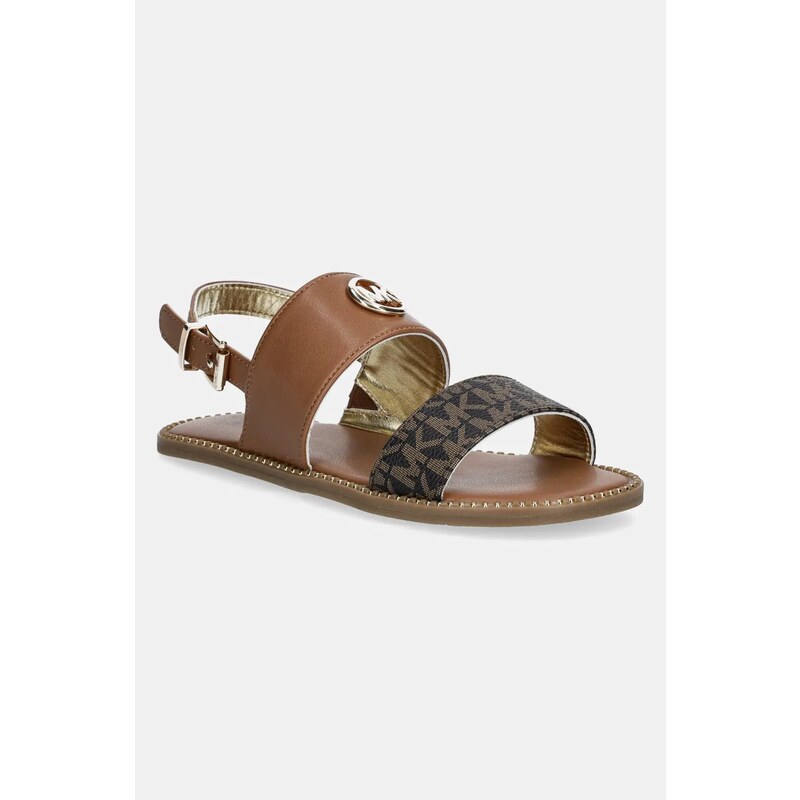 Michael Kors sandale copii JAGGER MAXSON culoarea maro, MK02050200