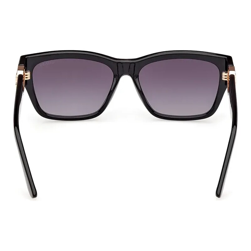 Guess ochelari de soare femei, culoarea negru, GU00105_5601B