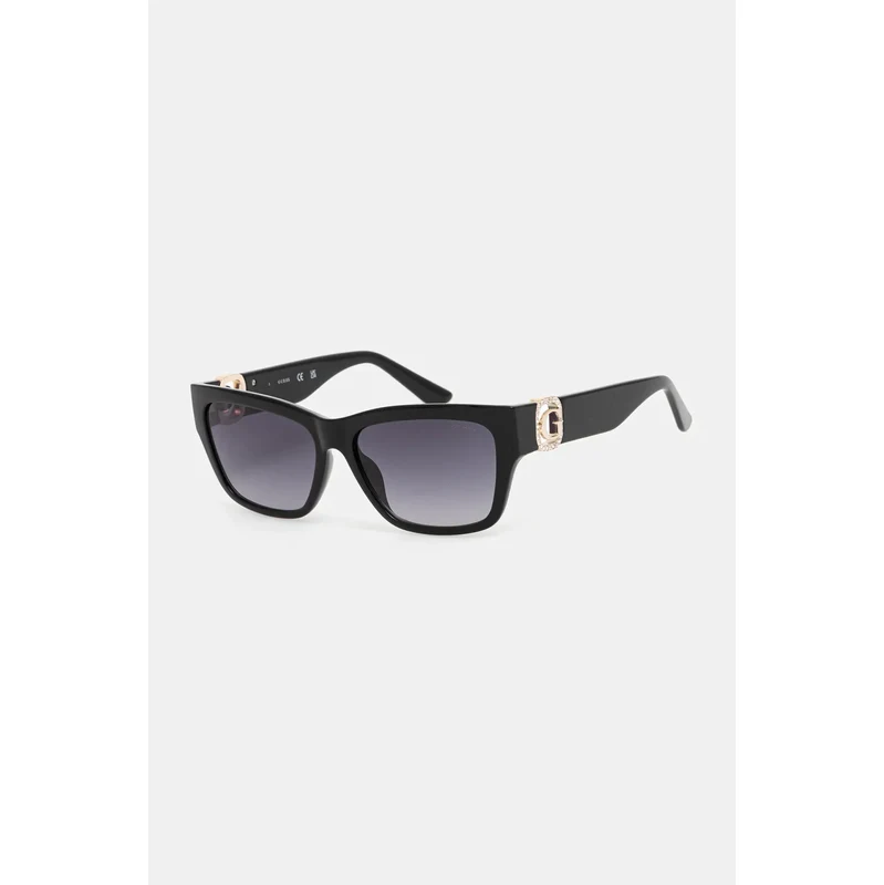 Guess ochelari de soare femei, culoarea negru, GU00105_5601B