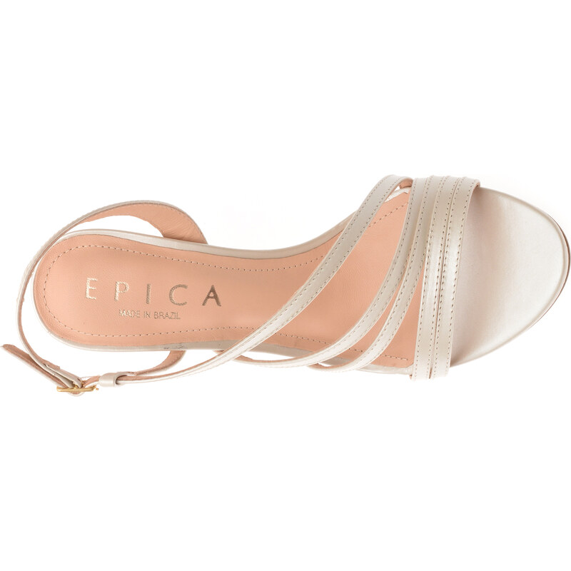 Sandale elegante EPICA bej, 1007835, din piele naturala