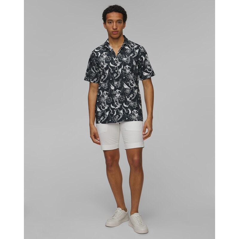 Cămașă pentru bărbați Helly Hansen Fjord QD SS Shirt 2.0 bleumarin