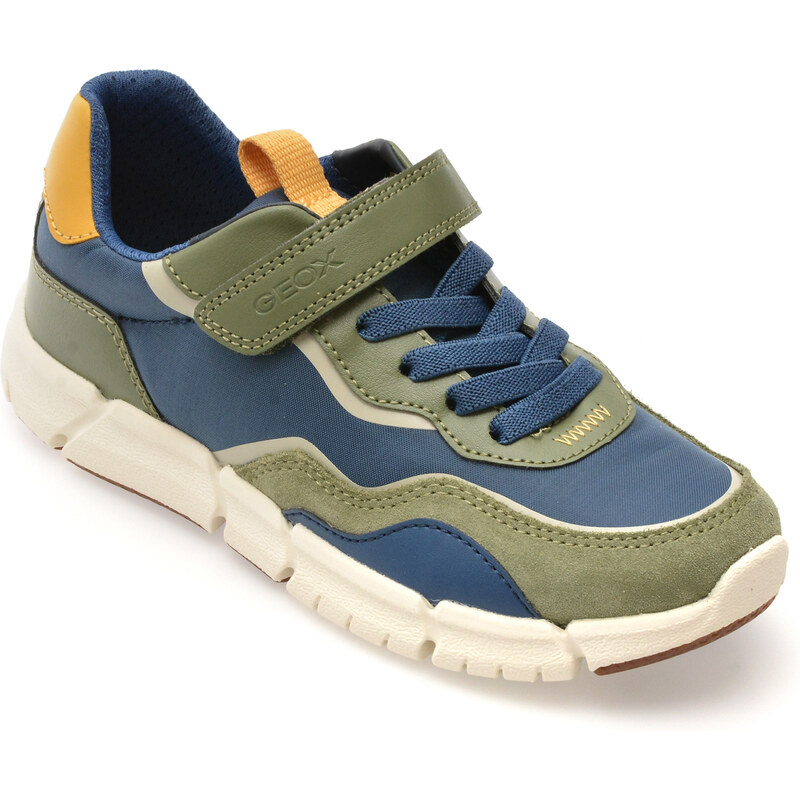 Pantofi sport GEOX albastri, J559BA, din material textil