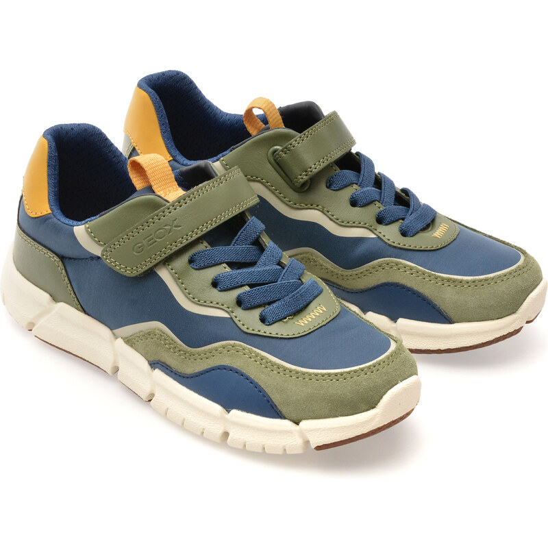 Pantofi sport GEOX albastri, J559BA, din material textil