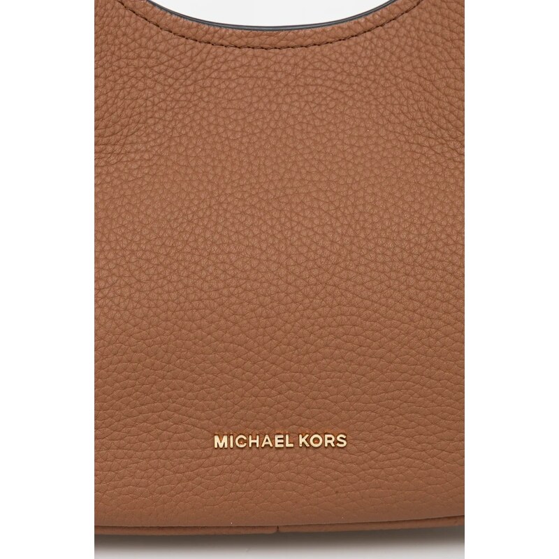 MICHAEL Michael Kors poșetă de piele culoarea maro, 30F4GY5H1L