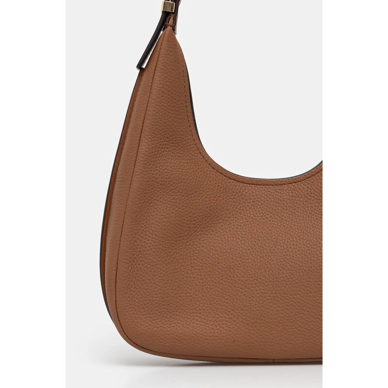 MICHAEL Michael Kors poșetă de piele culoarea maro, 30F4GY5H1L