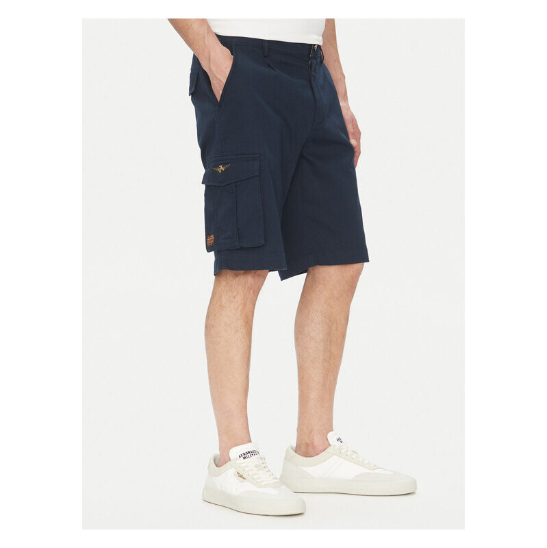 Pantalon scurți din material Aeronautica Militare