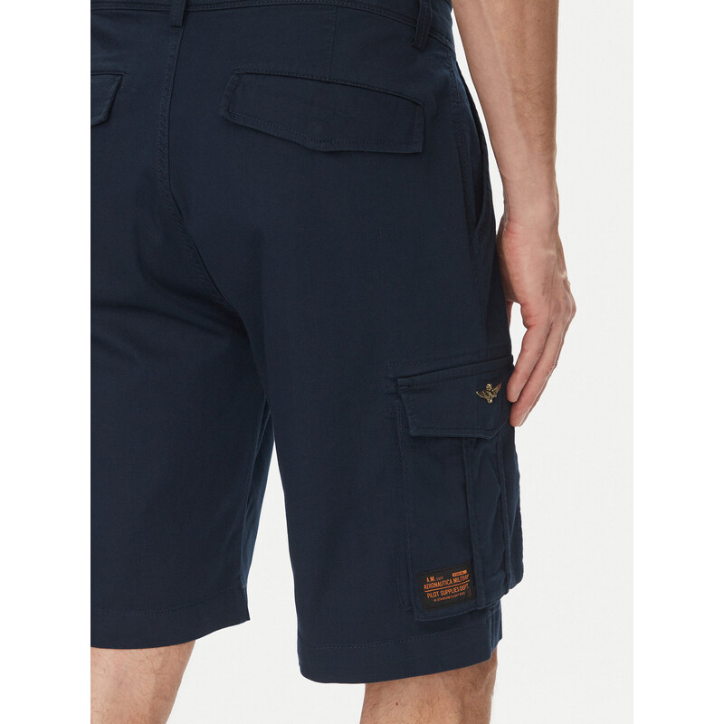 Pantalon scurți din material Aeronautica Militare