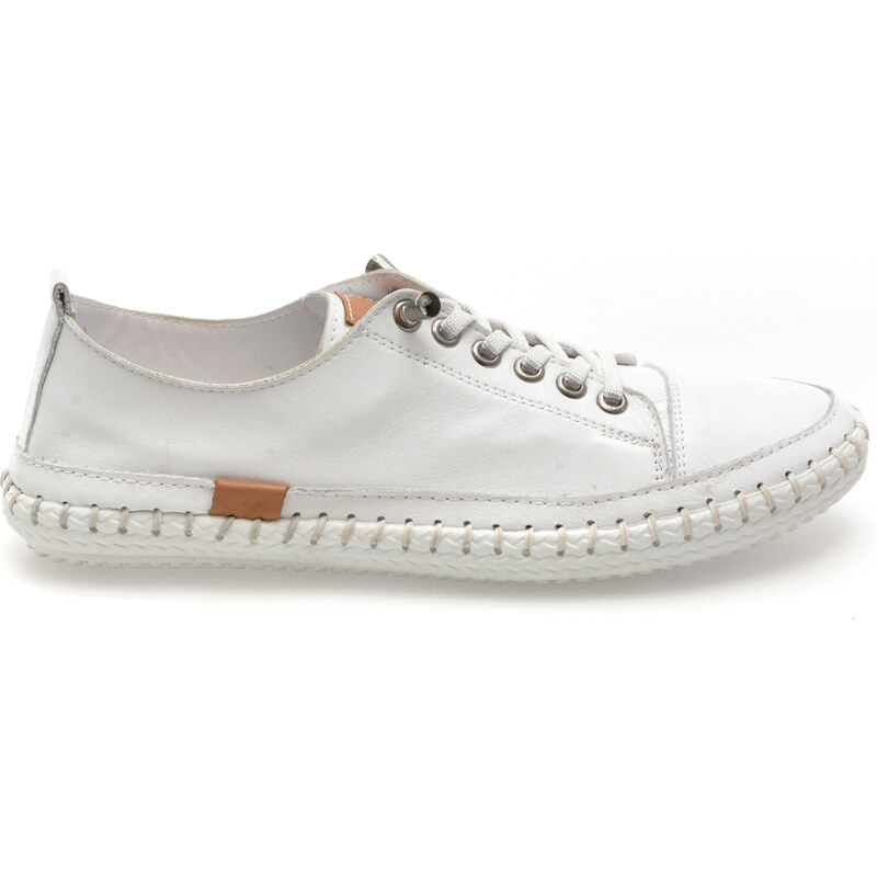 Pantofi sport FLAVIA PASSINI albi, EV2898, din piele naturala