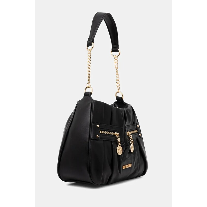 Love Moschino geantă culoarea negru, JC4214PP0MKB0000