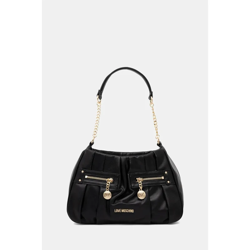 Love Moschino geantă culoarea negru, JC4214PP0MKB0000